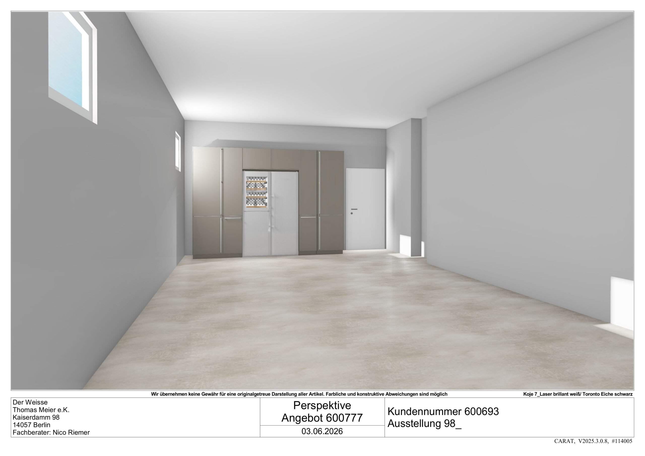 Nobilia Easytouch großer Küchenschrank – Bild 8