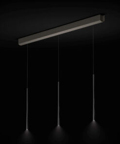 BORA Stars 3-Fach linear Beleuchtung schwarz