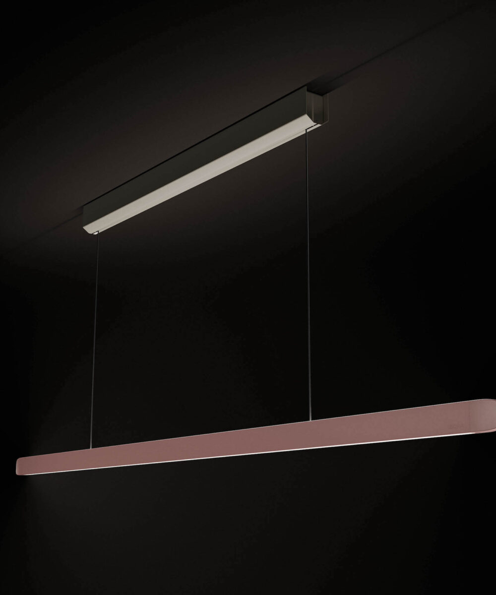 BORA horizon Beleuchtung roségold fix