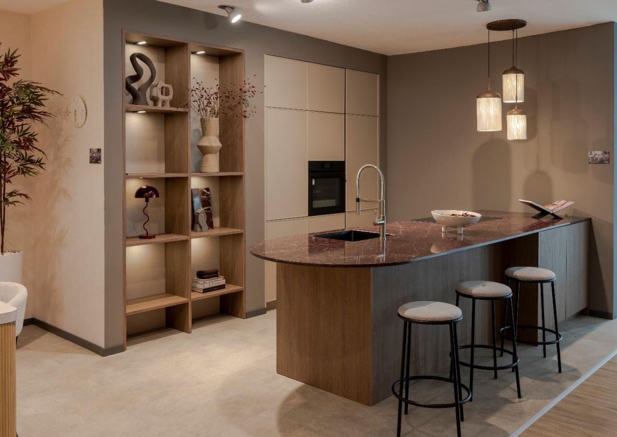 Ballerina Design Inselküche mit Tresen Ballerina Neuheiten 2026