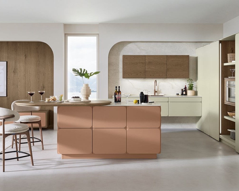 Ballerina Inselküche Facetta Retro