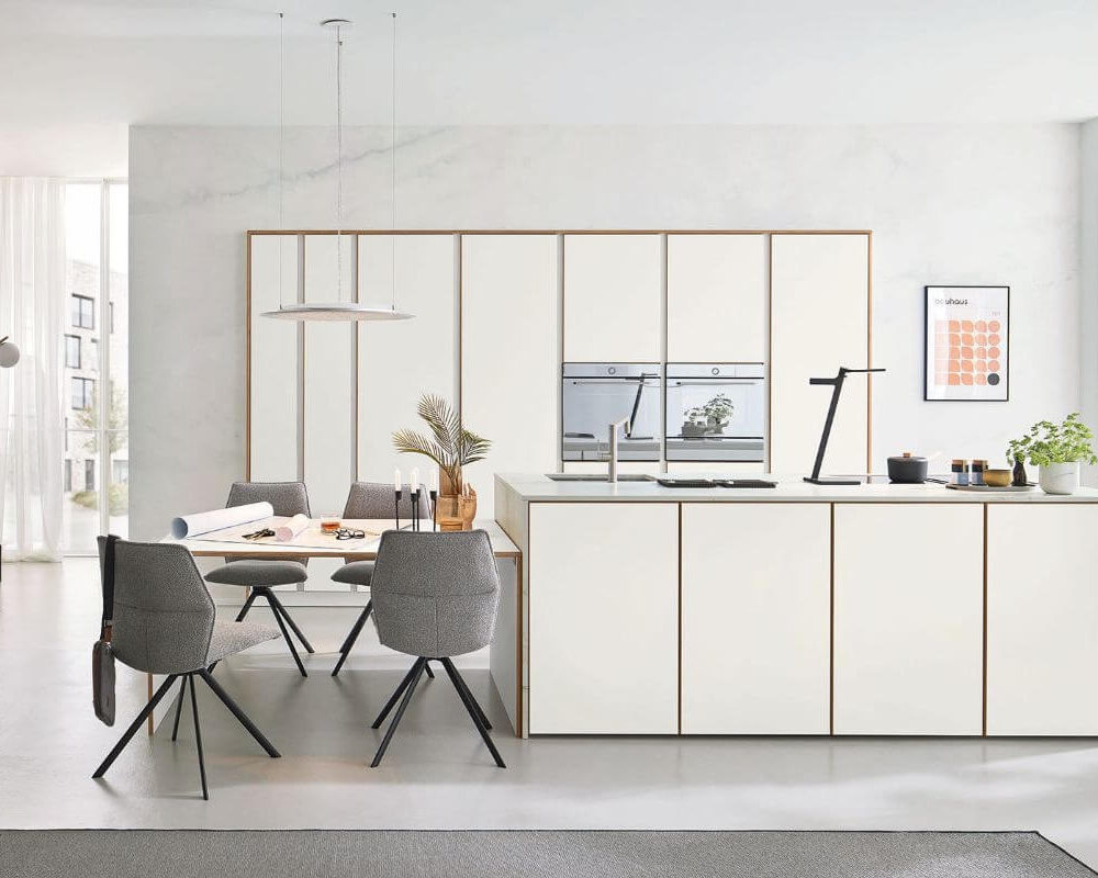 Ballerina Inselküche Multiflex grifflos