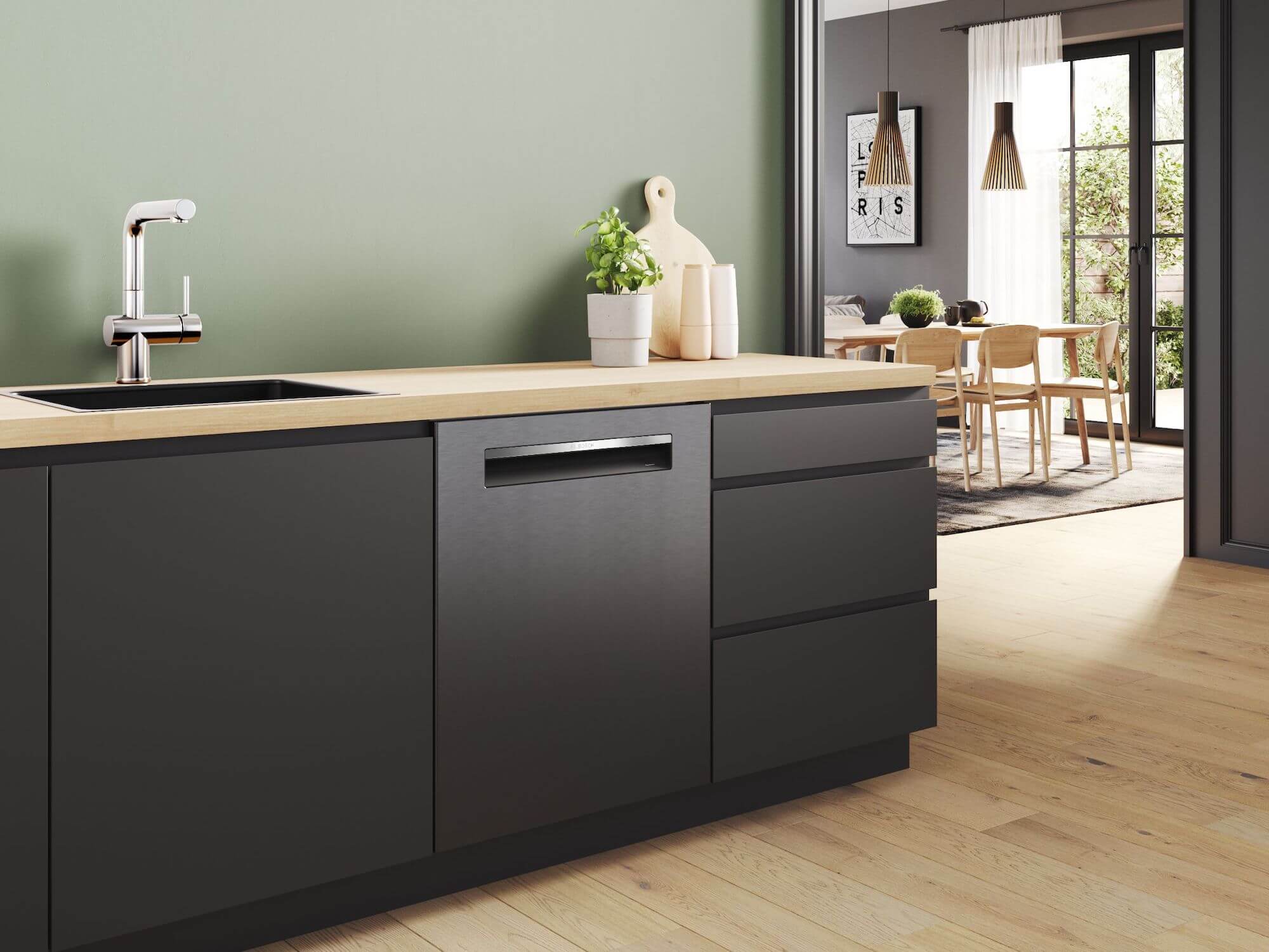 Bosch Einbau Geschirrspüler Griff