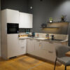 Design-Küche – Kristallweiß mit BORA Pure