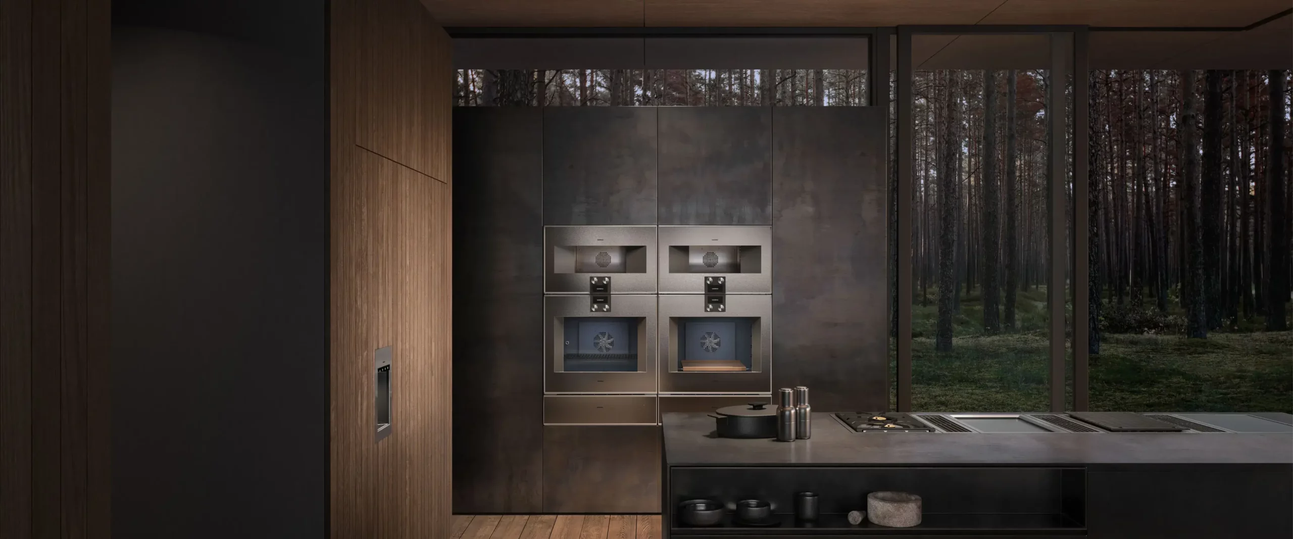 Gaggenau Backöfen Serie 400 Edelstahl Design Küche