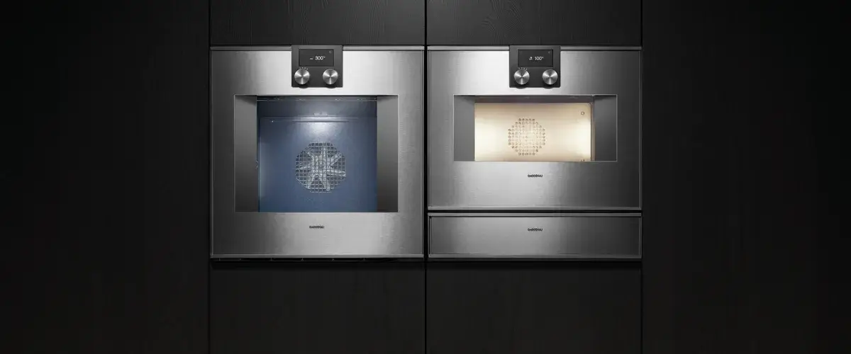 Gaggenau Einbau Elektrogeräte Dampfgarer Backofen Wärmeschublade