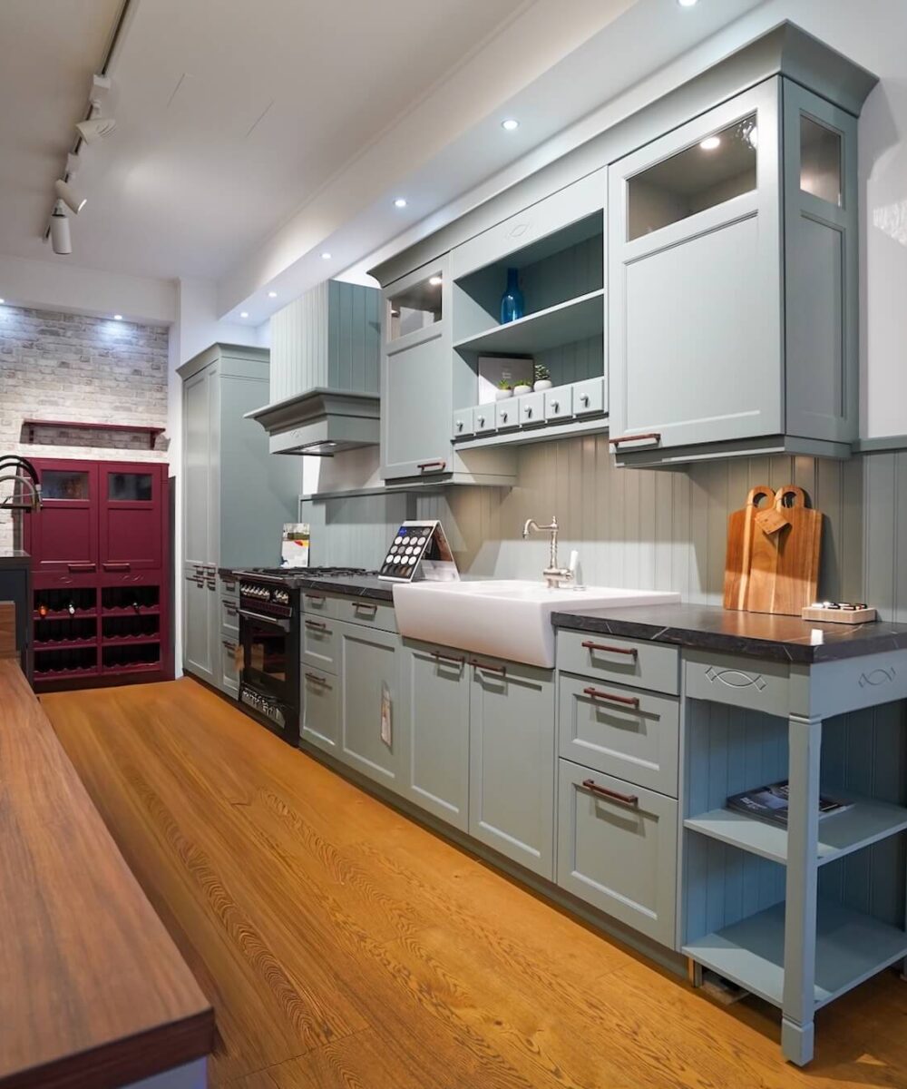 Häcker Bristol Landhausküche Grün