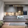 Häcker Moderne Küchenzeile Porto Selection Greige
