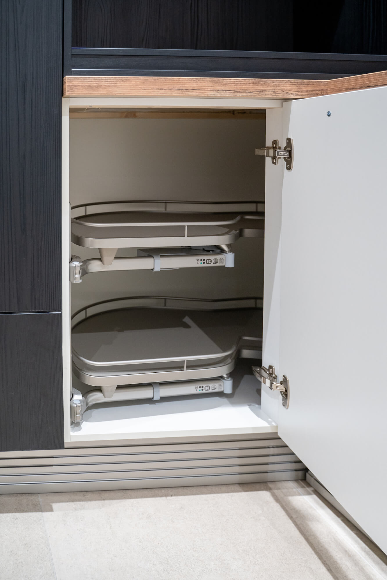 Le mans Schrank Eckschrank Häcker moderne U-Küche