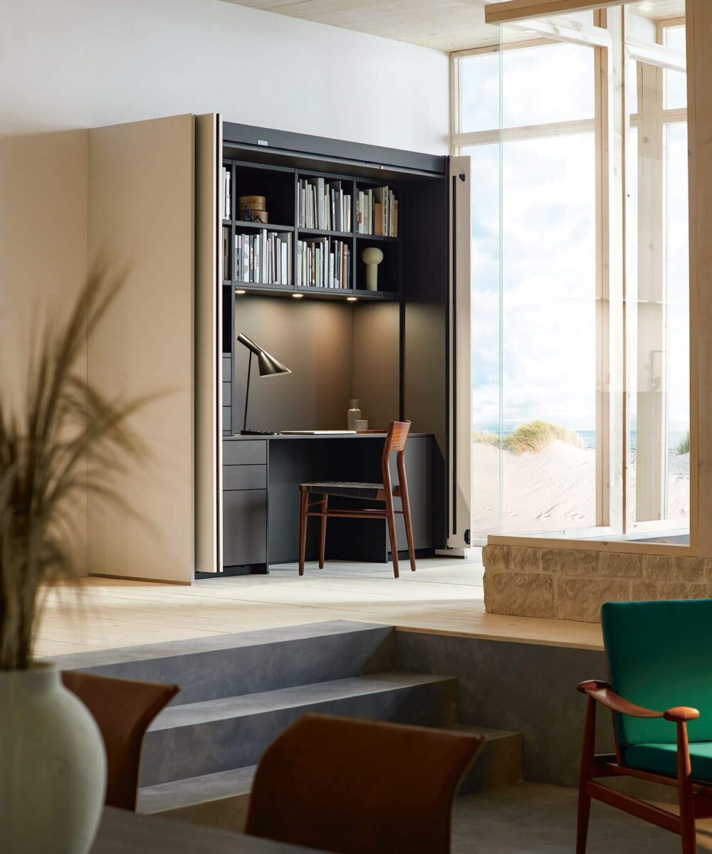 Next125 Design Inselküche Sand Homeoffice