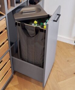 Schüller Klassische Landhausküche Weiß Flaschenschrank