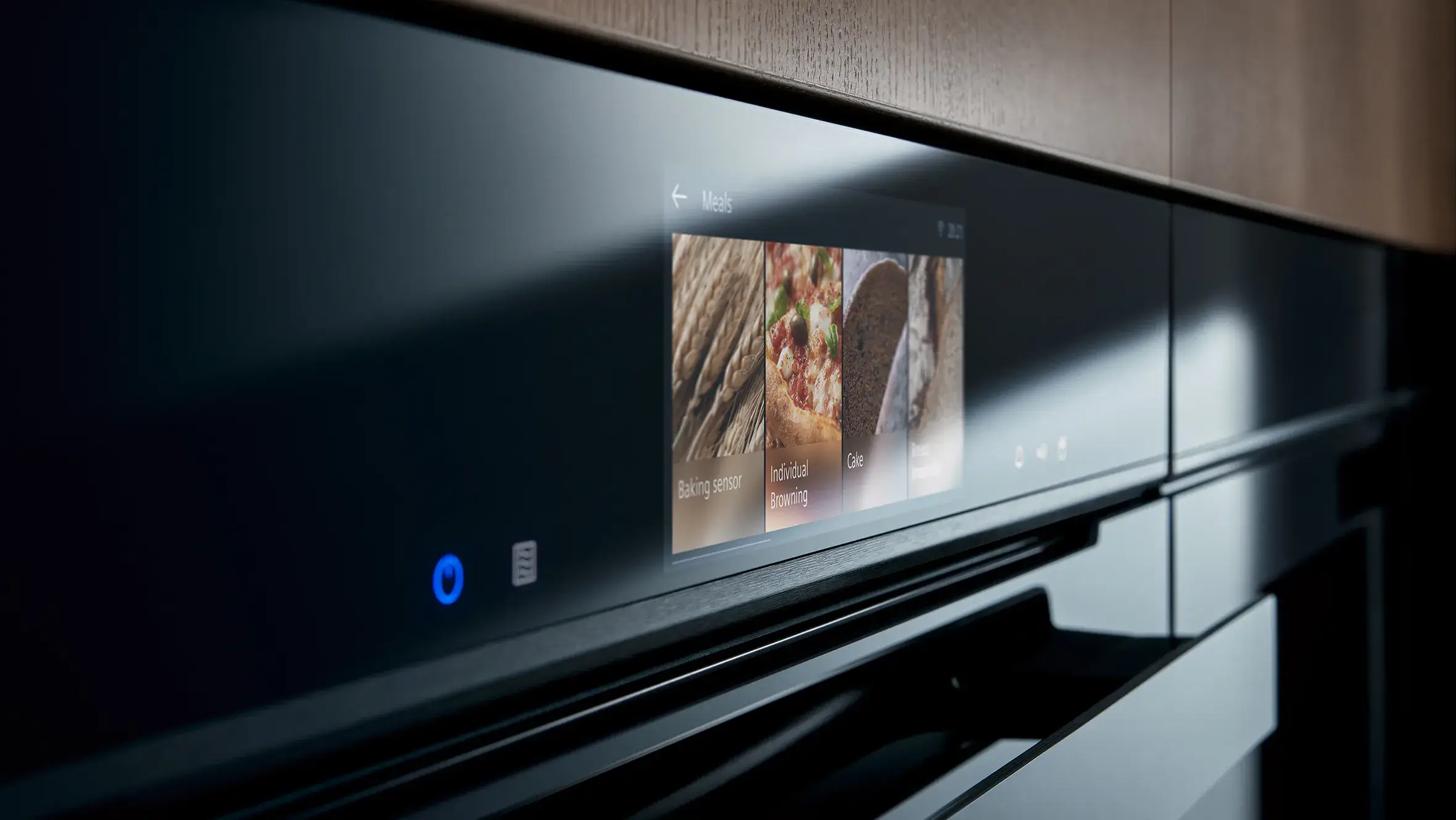 Siemens Backofen schwarz LED Touch display