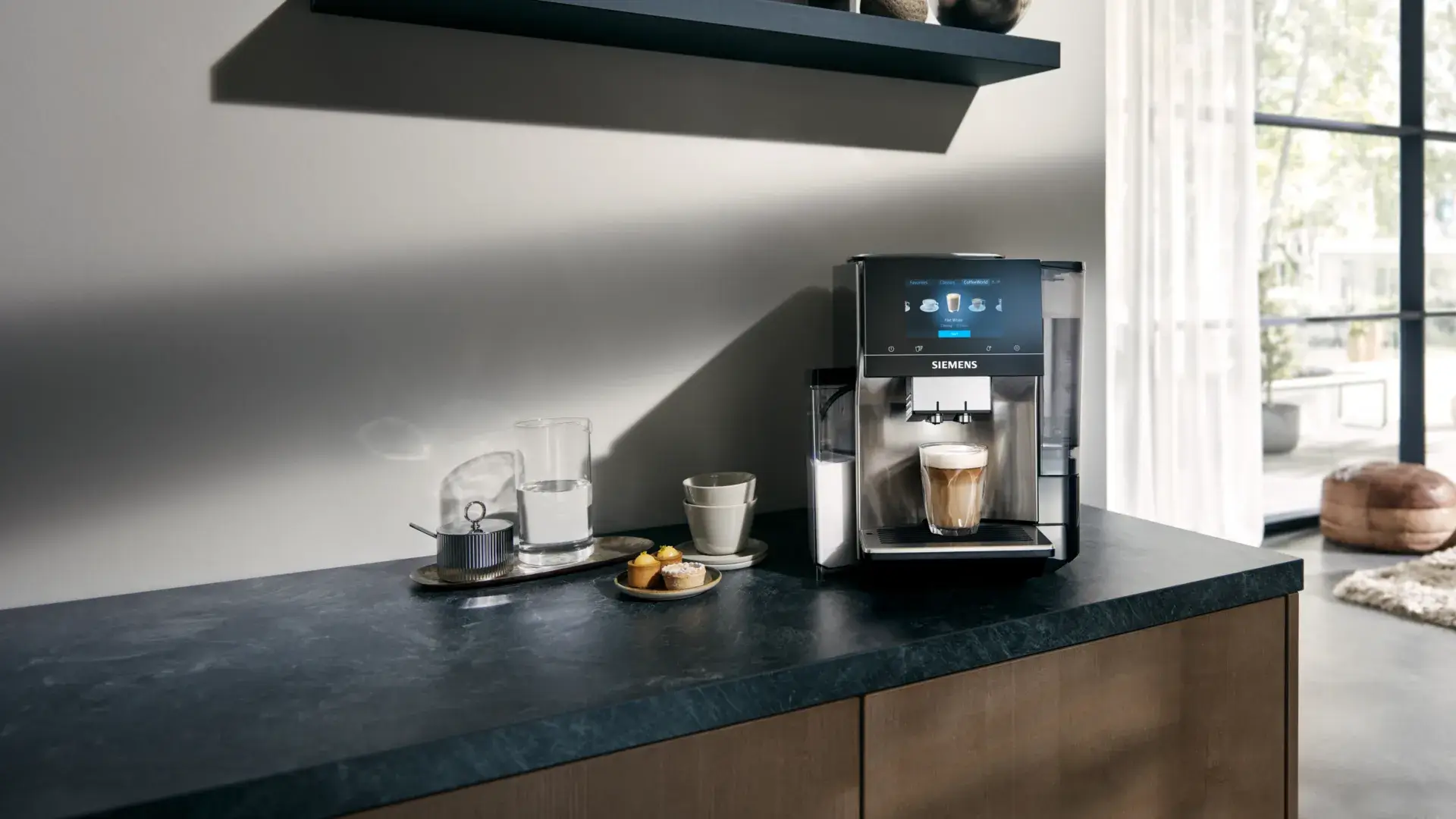 Siemens Kaffeevollautomat freistehend