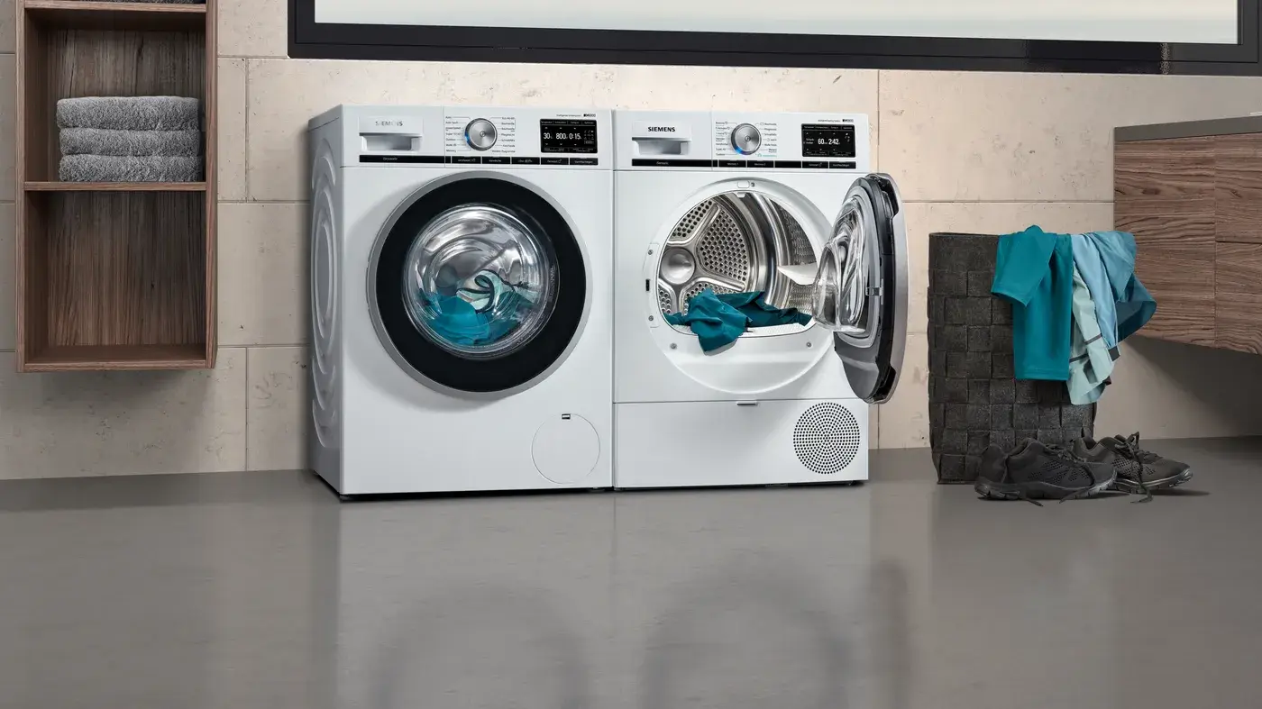 Siemens Waschmaschine und Waschtrockner